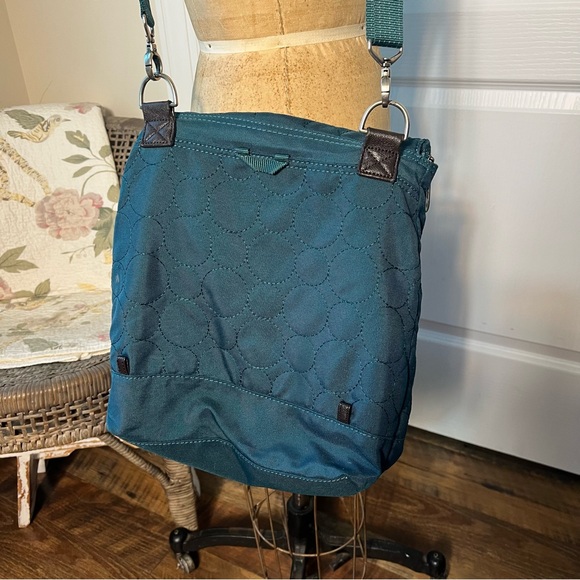 Thirty One Teal Very You Backpack Purse (shoulder Bag, Cross Body Or Backpack) - Picture 3 of 8